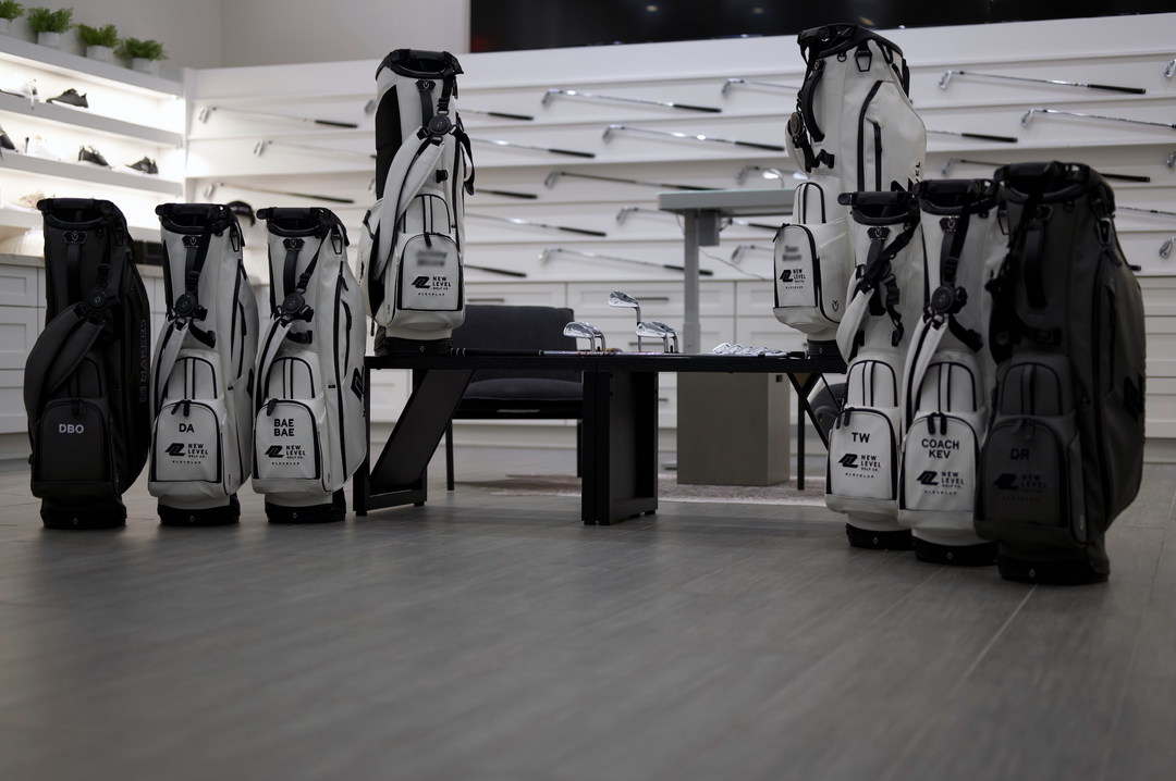 NEW LEVEL x VESSEL Custom Golf Bag – New Level Golf Co